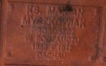 Ks. Marian Myszkowiak, Poznań - Pomnik Państwa Podziemnego