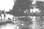 Kąpielisko przy TKKF w latach 60.