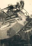 SS-1090 "Faust" (SdKfz 232) zniszczony pod Piaskami