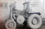 Pierwszy traktor - Kółko Rolnicze Wójcin - ok. 1955r